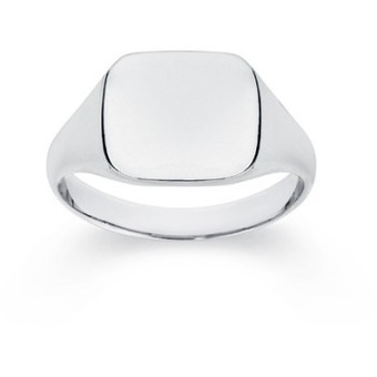 Angus & Coote Sterling silver gents square signet ring offer