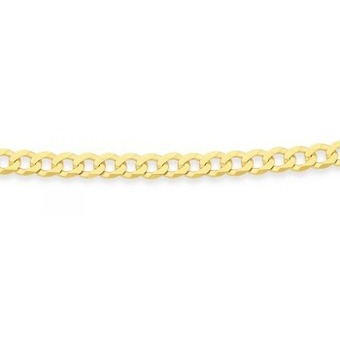 Goldmark 9ct gold 50cm solid curb chain offer