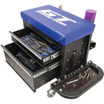 Autopro Garage tough deluxe 2 drawer creeper seat offer
