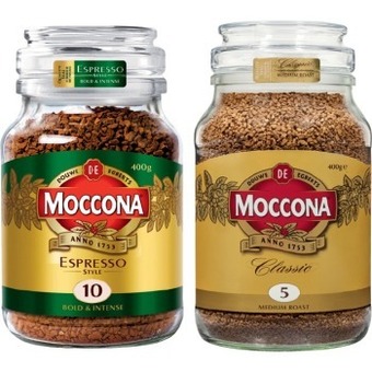 IGA Moccona freeze dried coffee 400g selected varieties offer