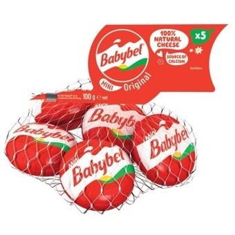 IGA Babybel mini original 100% natural cheese 100g offer