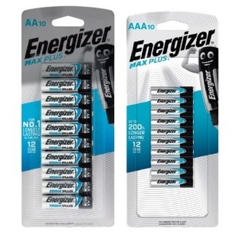 IGA Energizer max plus aa or aaa batteries 10 pack offer