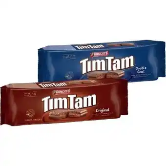 IGA Arnott’s chocolate tim tam biscuits 165-250g selected varieties offer