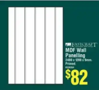 Easycraft MDF Wall Panelling