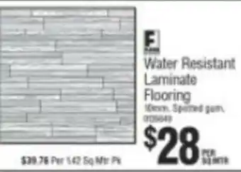 Bunnings Water Resistant Laminate Flooring offer
