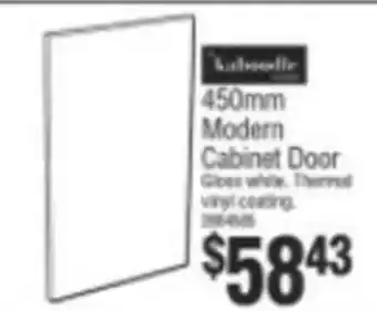 Bunnings 450mm Modern Cabinet Door offer