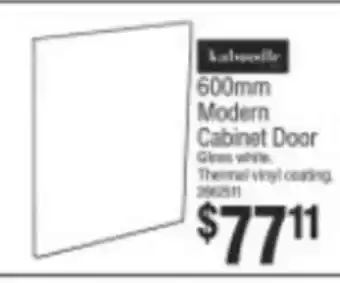 Bunnings 600mm Modern Cabinet Door offer
