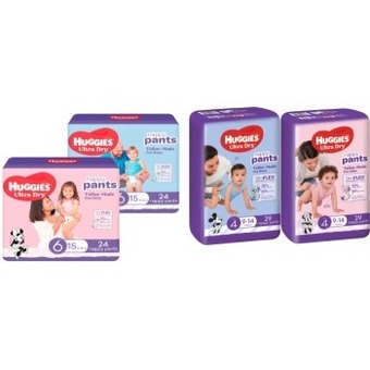 Coles Huggies bulk nappy pants 24 pack-36 pack offer