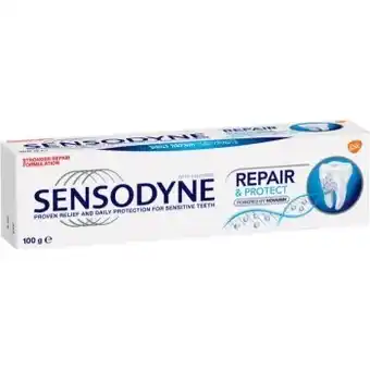 Coles Sensodyne toothpaste repair & protect 100g* offer
