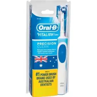 Coles Oral b vitality precision electric toothbrush 1 pack offer