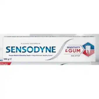 Coles Sensodyne sensitivity & gum original toothpaste 100g offer