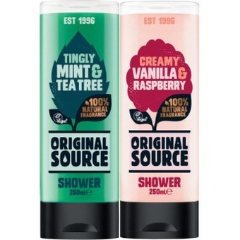 Coles Original source shower gel 250ml offer