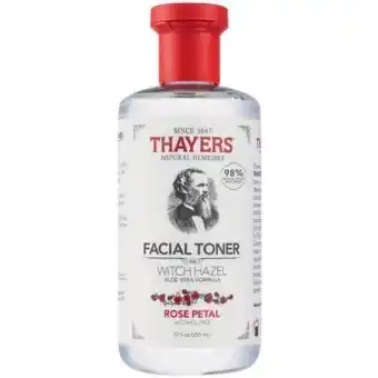 Coles Thayers witch hazel rose petal facial toner 355ml offer