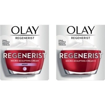 Olay regenerist micro sculpting cream or micro sculpting night cream 50g