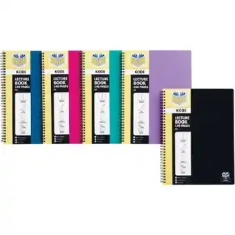 Spirax kode lecture book a4 140 pg