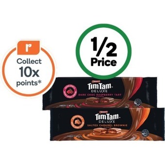 Woolworths Arnott’s tim tam deluxe 170-175g offer