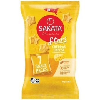 Woolworths Sakata stars 91g pk 7 offer