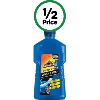 Woolworths Armor all wash & wax 1 litre offer