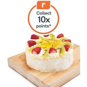 Woolworths Decorated pavlova with fresh cream# offer