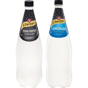 Woolworths Schweppes soft drinks, mineral water or mixer varieties 1.1 litre offer