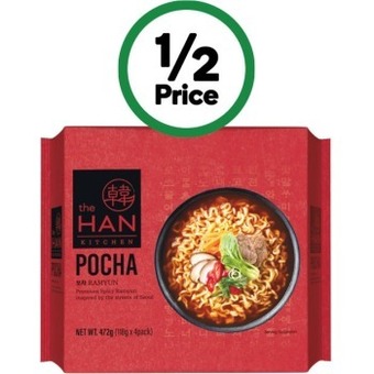 Woolworths Han kitchen noodles 468-476g offer
