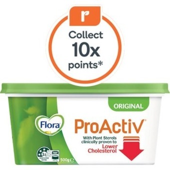 Woolworths Flora proactiv spread 500g offer