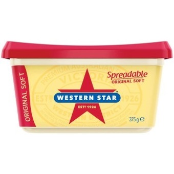 Woolworths Western star spread 375g offer