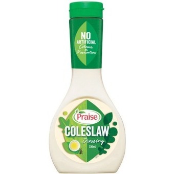 Woolworths Praise dressings 330ml offer