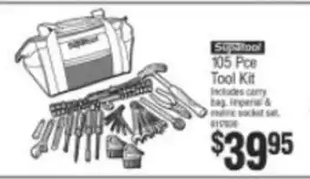 Bunnings 105 Pce Tool Kit offer