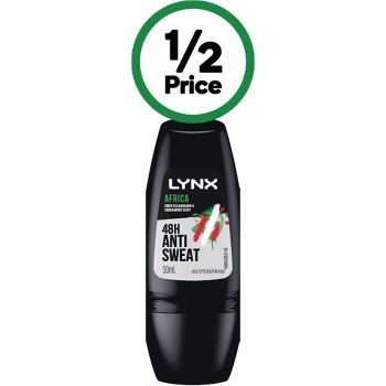 Lynx discount deodorant woolworths