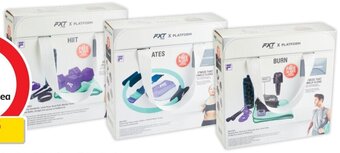 Coles FILA FXT Burn, Hiit, Pilates, Running or Yoga Value Pack offer