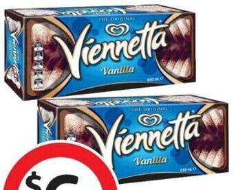 Coles Streets Viennetta 650mL offer