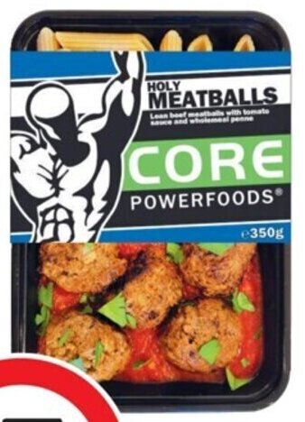 Coles Core Powerfoods Frozen Meal 350g offer