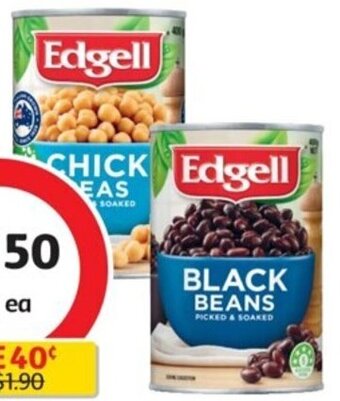 Coles Edgell Beans 400g offer