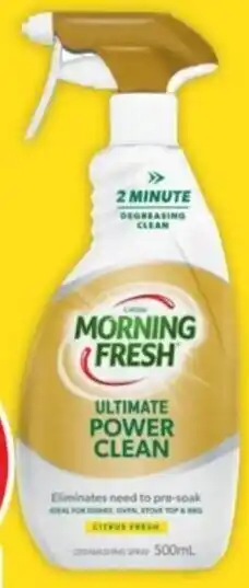 Coles Morning Fresh Ultimate Power Spray 500mL offer