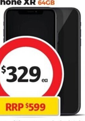 Coles IPhone XR 64GB offer