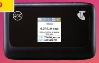 Coles Telstra Pre-Paid 4GX Wi-Fi Plus offer