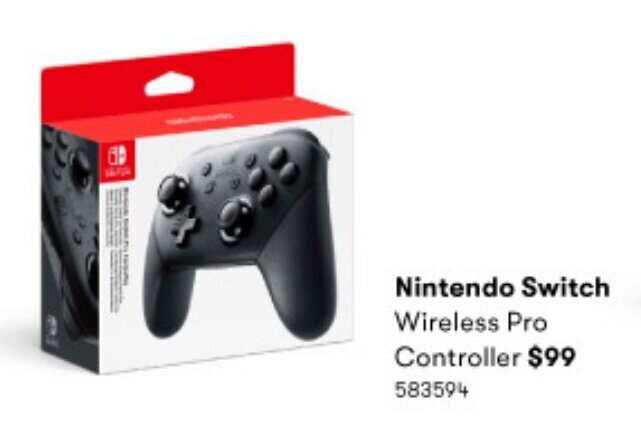 switch pro controller big w