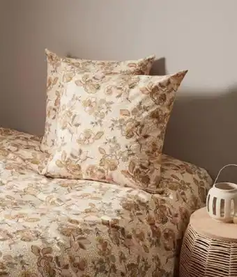 Target Eira Golden Floral European Pillowcase offer