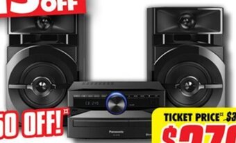 The Good Guys Panasonic Mini System 300W offer