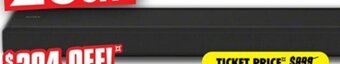 The Good Guys SONY 3.1Ch 250W Dolby ATMOS Soundbar offer