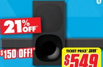 The Good Guys Sony 3.1Ch Dolby Atmos Soundbar offer