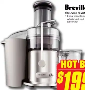 The Good Guys Breville The Juice Foundation Max Juicer offer