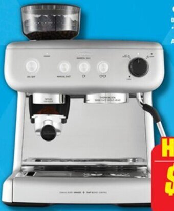 The Good Guys Sunbeam Barista Max- Silver offer