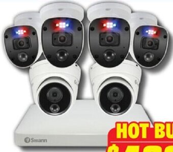 The Good Guys Swann 1TB 1080p DVR Enforcer Camera Kit - 6 Camera offer