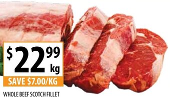 Supabarn Whole Beef Scotch Fillet offer