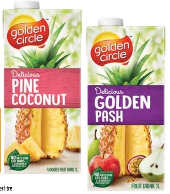 Supabarn Golden Circle Fruit Drink offer