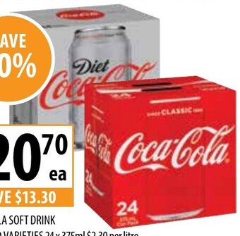 Supabarn Coca Cola Soft Drink offer