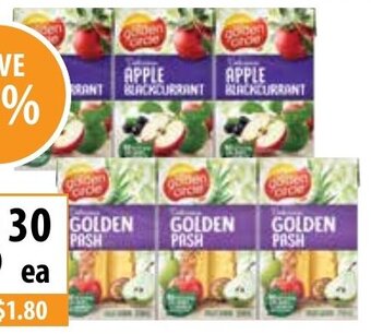 Supabarn Golden Circle Fruit Drink offer