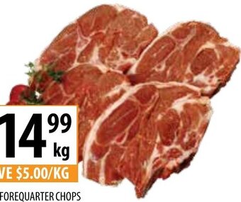 Supabarn Lamb Forequarter Chops offer